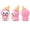 Pink#7, variant on Jack Box Luxury Plush with Hamburger Accessory 11.81 Inch Collectible Game Character Stuffed Toy Perfect Anniversary Gifts Blue