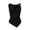 Black, variant on Womens Cowl Neck Sleeveless Blouses Asymmetrical Hem Gold Bar Linked Slim Casual Tops for Everyday Wear