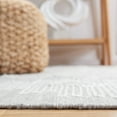 thumbnail image 4 of SAFAVIEH Kilim Rishi Tribal Polyester Area Rug, Grey/Ivory, 8' x 10', 4 of 8