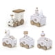thumbnail image 5 of Mini Tren, Juguete De Tren, Juego De Juguetes De Mini Tren Colores Brillantes Para El Festival ANGGREK 5 Compartimentos Blanco, 5 of 8