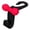 Red, variant on Bowknot Back Hook Clip On For Rear Storage And Hanging Accessories Hook For Bags Car Seat Organizer For Groceries Purses Umbrellas Vehicle Interior Hanging Hook Durable Metal Hook For Car Truck Suv