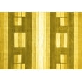 thumbnail image 1 of Ahgly Company Indoor Rectangle Abstract Yellow Modern Area Rugs, 6' x 9', 1 of 4
