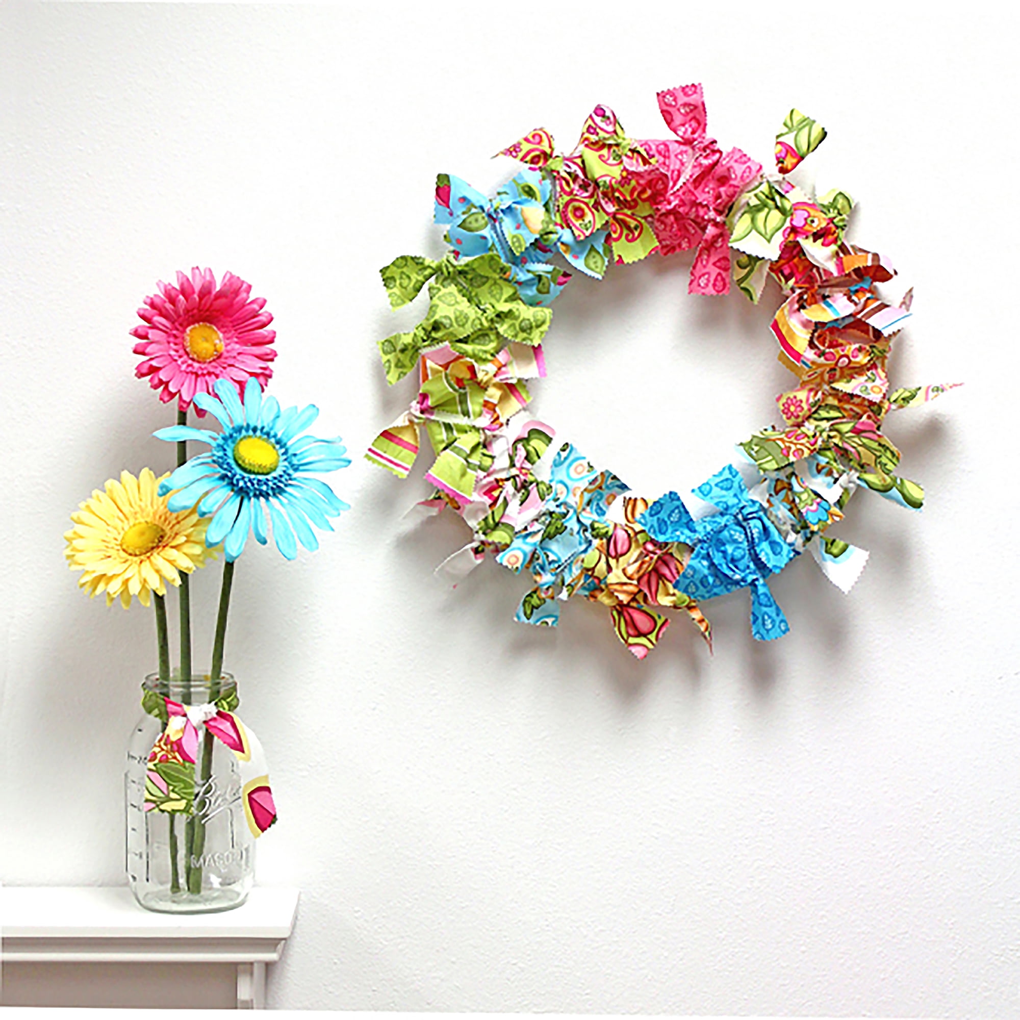 Floracraft White 16"  CraftFōM Extruded Wreath - Decorative Foam for DIY Decoration, Weddings, Birthdays, and Parties - Bulk 8 Pack