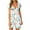 White, variant on Spring Dresses for Women Low Cut Mini Boho Dress Ruffle Hem Bodycon Dress Casual Short Sleeve Beach Dress