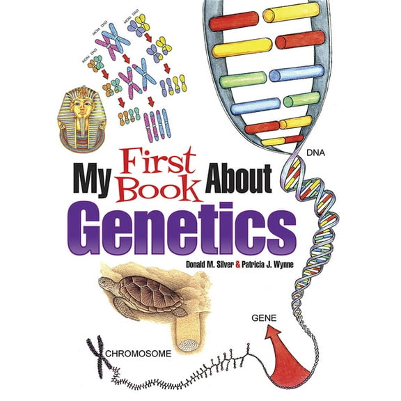 Dover Science for Kids Coloring Books My First Book about Genetics, (Paperback)