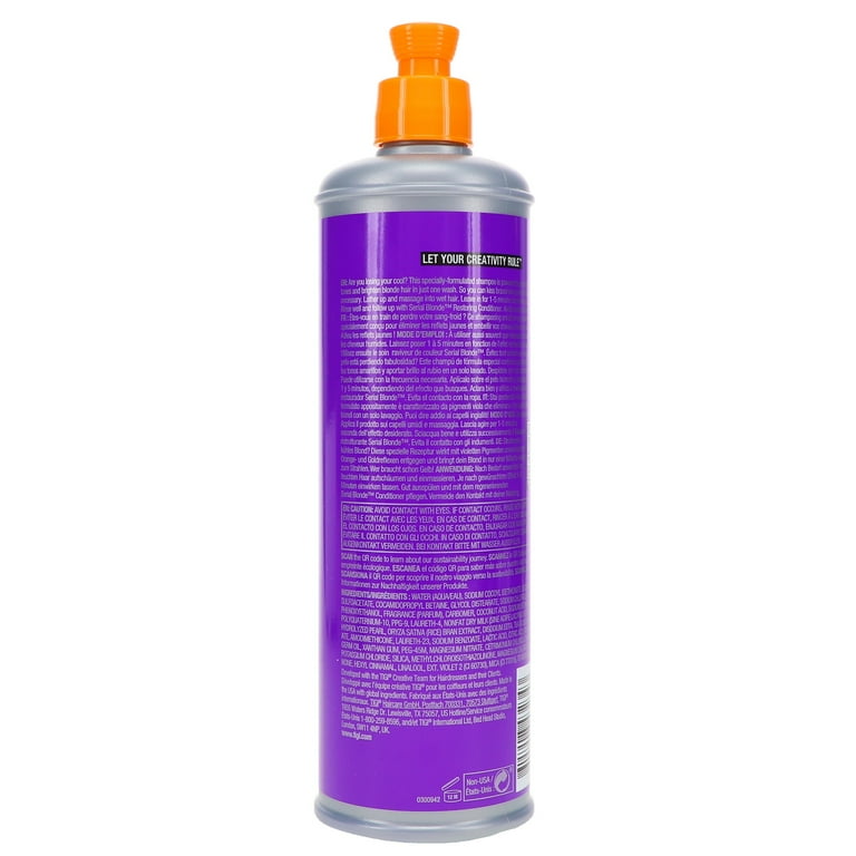 TIGI Bed Head Serial Blonde Toning Shampoo, 13.53 oz photo 4