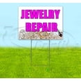 thumbnail image 1 of Jewelry Repair (18" x 24") Yard Sign, Includes Metal Step Stake, 1 of 6