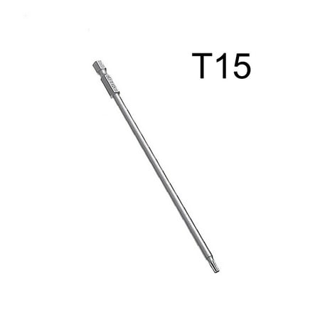 

1PC Magnetic Torx Screwdriver Bit 150mm Long T8 T10 T15 T20 T25 T27 T30 T40