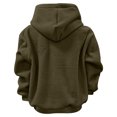 thumbnail image 5 of vigerkar Womens Kangaroo Pouch Color-block Hoodie for Dogs Cats Pet Carrier Hoodie Long Sleeve Hooded Pullover Animal Holder Sweatshirt (AG, XXL), 5 of 7