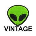 thumbnail image 4 of Alien White Vintage Distressed Dad Hat Adjustable Baseball Cap NASA Galaxy Spaceship UFO Face ET E.T. Saucer, 4 of 4