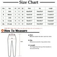 thumbnail image 5 of Ctreela Flowy Flared Jeans for Women High Waist Wide Leg Pants Pleated Yoga Joggers Elastic Pull On Trousers, 5 of 5