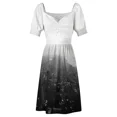 thumbnail image 6 of ration Port Monochromatic Frids Mahal Blue Collar Sleeveless Woman clothes sexy dress for wom, 6 of 7