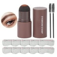 thumbnail image 4 of Kit de Plantillas para Sersos de Cejas, Kit de Modelado de Seles parajas de Maquillaje ParAjas en un Paso, Polvo Parlas de Larga Duración, Resistente al Agua A, 4 of 7