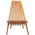 thumbnail image 3 of Silla plegable para patio VidaXL, madera maciza de acacia, color marrón, 3 of 9