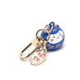 thumbnail image 2 of 1PC Japanese Cute Lucky Cat KeyChains Car Bag Decor Water Sound Bell Pendent Charm, 2 of 8