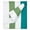 Vert, variante sur Serviette de Sport Absorbante Serviette de Plage Bu2 A Bu2 Molleton Corail (Serviette X1)
