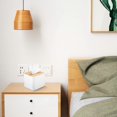 thumbnail image 5 of Square Tissue Box Tissue Box with Wooden Lid Household Removable Mini Wooden Tissue Box, 5 of 5