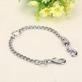 thumbnail image 2 of Stainless Steel Dual Leash Coupler 2 Way Safety Chain for Walking Two Pet Dogs, 2 of 7