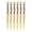 Yellow Crystal, variant on BIMZUC 6Pcs Ball Point Pen Set with Colorful Crystal Stone Replaceable Refill Multi Purpose Ink Pens for Study Office Business Reiki Healing 5.91 inches / 15 cm