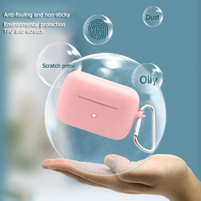 Funda Para Auriculares Estuche Para Audífonos Jabra Elite 85T True Wireless Earbuds Soft Cover (Rosa)