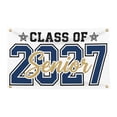thumbnail image 2 of Class of 2027 Graduation Flags Classroom, Polyester Large Banner Decorations, Easy Hang Store Transport Flag, S*chool Group Celebration Indoor Outdoor Display, 2 of 6