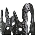 thumbnail image 4 of DecMode 31" Drip Black Aluminum Vase with Melting Designed Body, 4 of 10