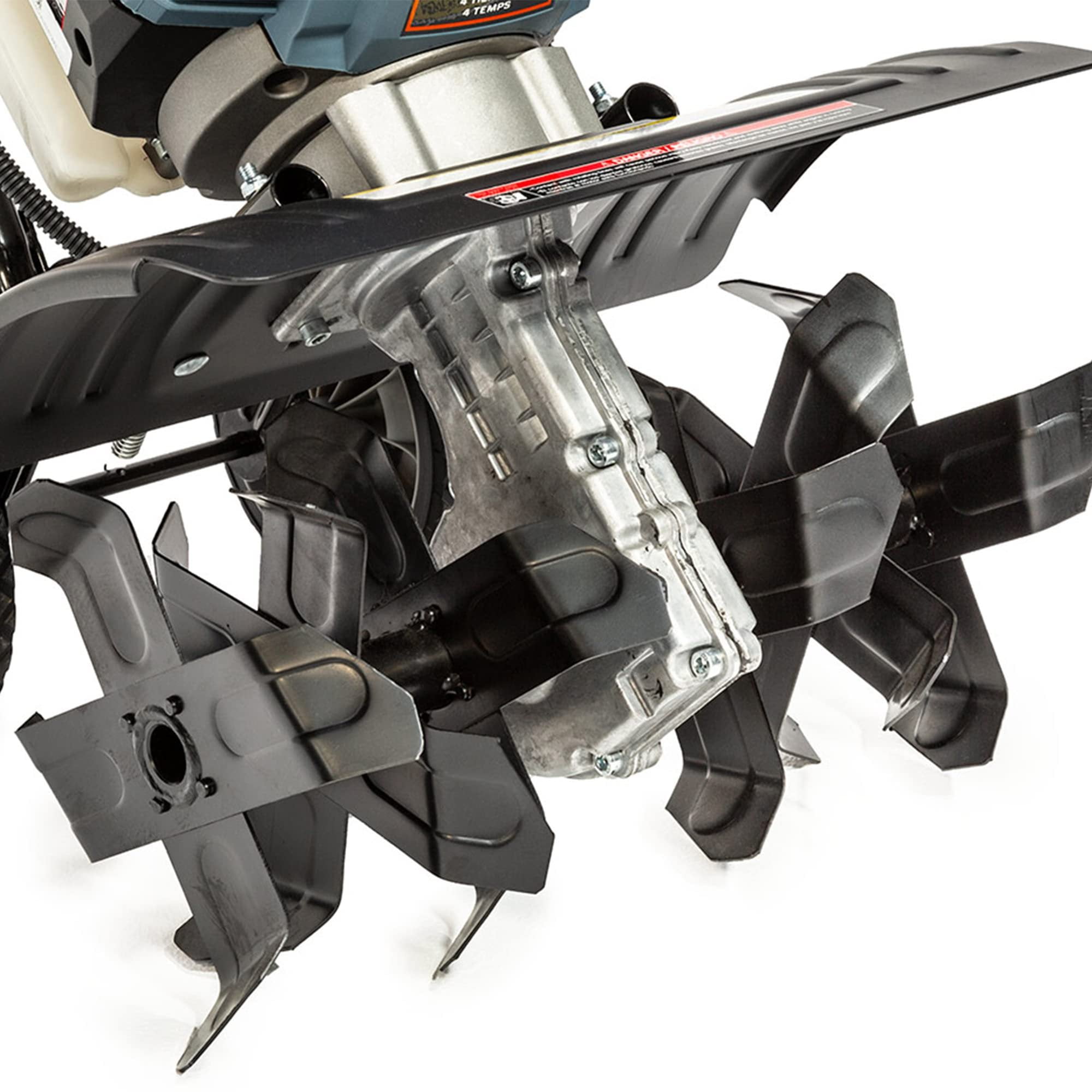 SENIX 4QL 46 cc 4-Cycle Gas Powered Tiller Cultivator, 6 Premium