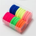 thumbnail image 3 of YAOBAMM Attaches de Queue de Cheval 30 Pcs Bandes Élastiques Hautes Non Tombantes Accessoires de Cheveux Simples, 3 of 7