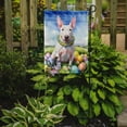thumbnail image 2 of English Bull Terrier Easter Egg Hunt Garden Flag 11.25 in x 15.5 in, 2 of 5