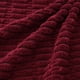thumbnail image 4 of Funda de almohada decorativa MIULEE, 18 x 18 pulgadas, pana roja vino, 4 of 9