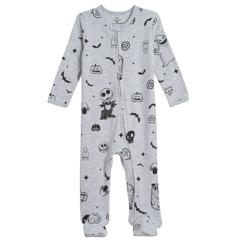 Disney Jack Skellington Newborn-Infant, Pack Zip Sleep N' Play