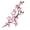 Pink, variant on Artificial Plum Blossom Flower Branch, Cosmug Faux Floral Twig Sprig, Decorative Plant Pick, for Indoor Home Styling, Table Center Display and Vase Embellishment, Pink