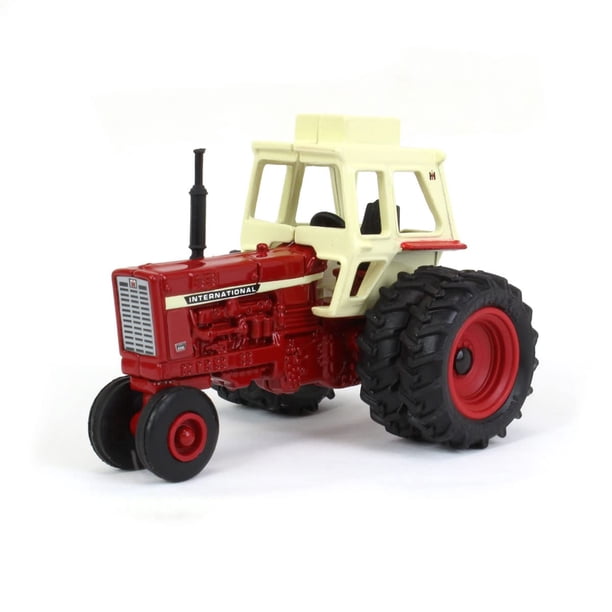 Tractor de juguete ERTL Farmall 856, angosto, delantero, doble trasero y cabina