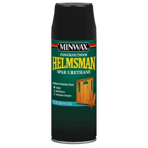 Minwax 33255 11.5 oz Can of Clear Satin Helmsman Spar Urethane - Quantity of 6