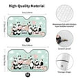 thumbnail image 5 of Yiaed Cute Panda Print Car Windshield Sunshade Front Auto Car Front Window Sun Shade Foldable Sun Visor Shield Cover Auto Accessories for Sedan SUV Truck-Medium, 5 of 5
