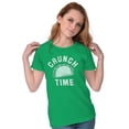 thumbnail image 3 of Crunch Time Taco Tuesday Funny Foodie Womens Fitted Plus Size Graphic Tee Brisco Brands 2X, 3 of 5