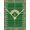 Green, Pattern 3, variant on ODIKA Field Sports Diamond With Base Path Lines And Outfield Baseball Flowing for Queen Size Bedroom, Under Bed, Master , Foldable Easy Care