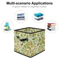 thumbnail image 2 of Atlas Foldable Toy Box Storage Box Organizer Bins with Handle, 10.8"x10.5"x10.6", Large Capacity, 2 of 6