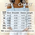 thumbnail image 2 of Morttic Women’s Vacation Style Off-Shoulder Shirt – Metal Buckle Strap Dropped Shoulder Long Sleeve Top Casual Outfits Light Blue，XXL, 2 of 2
