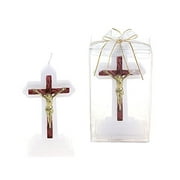 Lunaura Novelty Candles - Jesus on Cross Candle, Set of 12