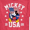 thumbnail image 3 of Disney - Mickey Waving Flag USA - Men's Short Sleeve Graphic T-Shirt, 3 of 5