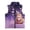 Capybara Drinking Milk Tea Pattern, variant on Polyester Girls Jacket with Warm, Black Leopard Print Pattern Lightweight Kid Outerwear Vest for Winter Fall