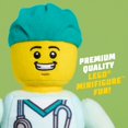 thumbnail image 3 of LEGO® Minifigure Small Plush Doctor, Soft Collectible Medical Plush Toy Inspired by LEGO Minifigures, Career Character Plush for Kids and Collectors, by Just Play, Ages 4+, 3 of 5
