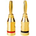 thumbnail image 4 of 10 Pairs Banana Plugs - Screw Type for Speaker Wire, Home Theater, Wall Plates and More, 4 of 5
