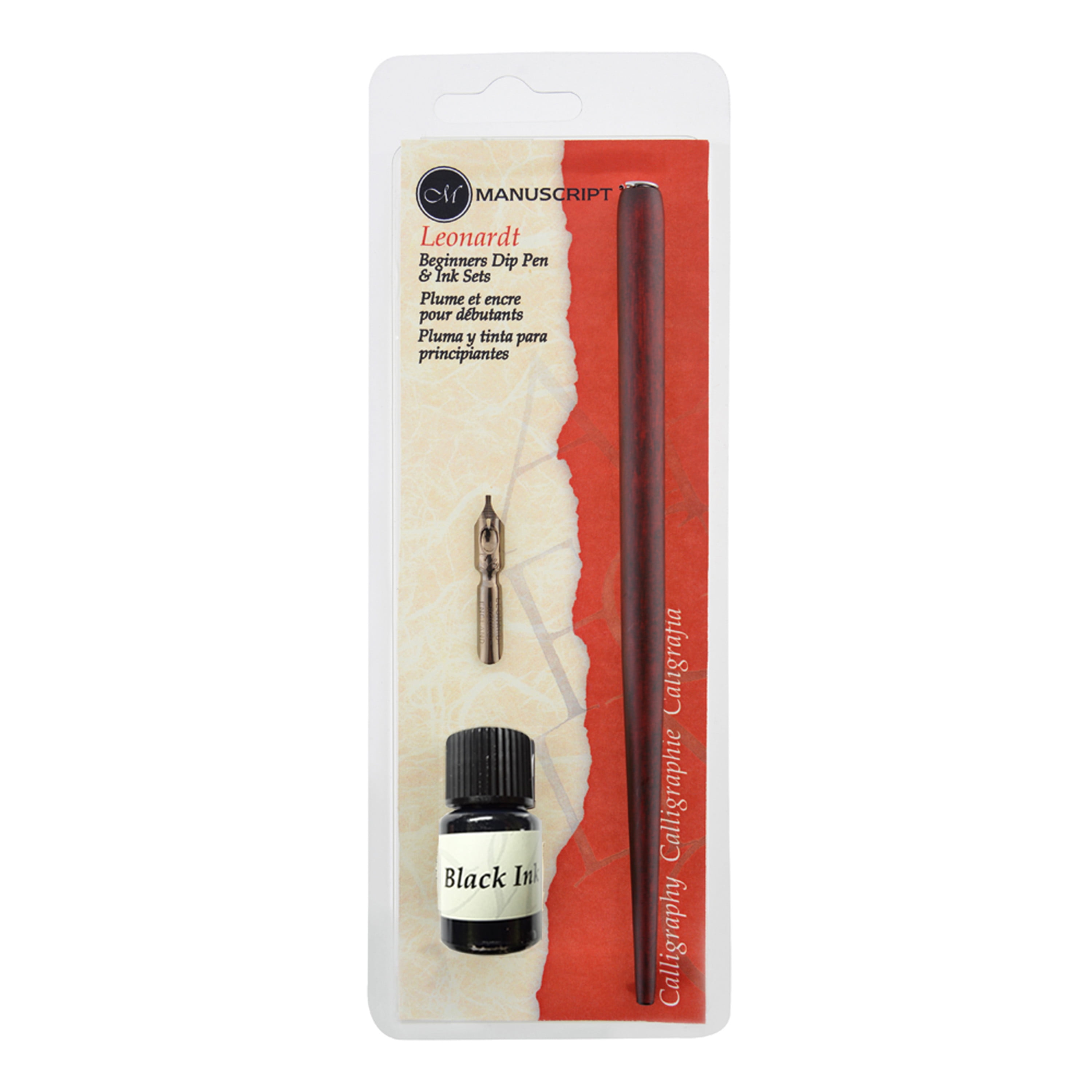 Manuscript Leonardt Dip Pen, Nib & Ink Set