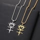 thumbnail image 4 of Stainless steel Ghostemane Necklace Pendent Punk Ghost Symbol Strange Mysterious Sign For Man Women Jewelry Gifts For Friend, 4 of 5