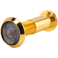 thumbnail image 2 of 4X 200 Degree Retractable 36-58mm Security Door Viewer Peephole Peep Hole Spyhole + Cover, Gold, 2 of 9