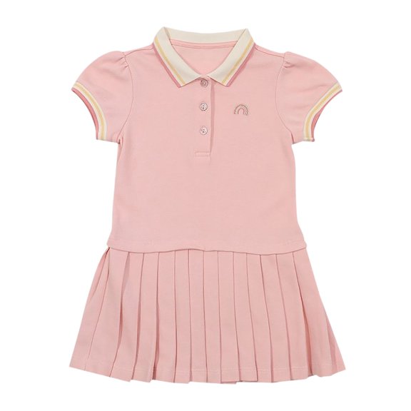 PINQI Holiday Dresses for Toddler Girls Kids Baby Girls Dress Princess Dress Children Dress Casual Dress Small Flying Sleeve Dress