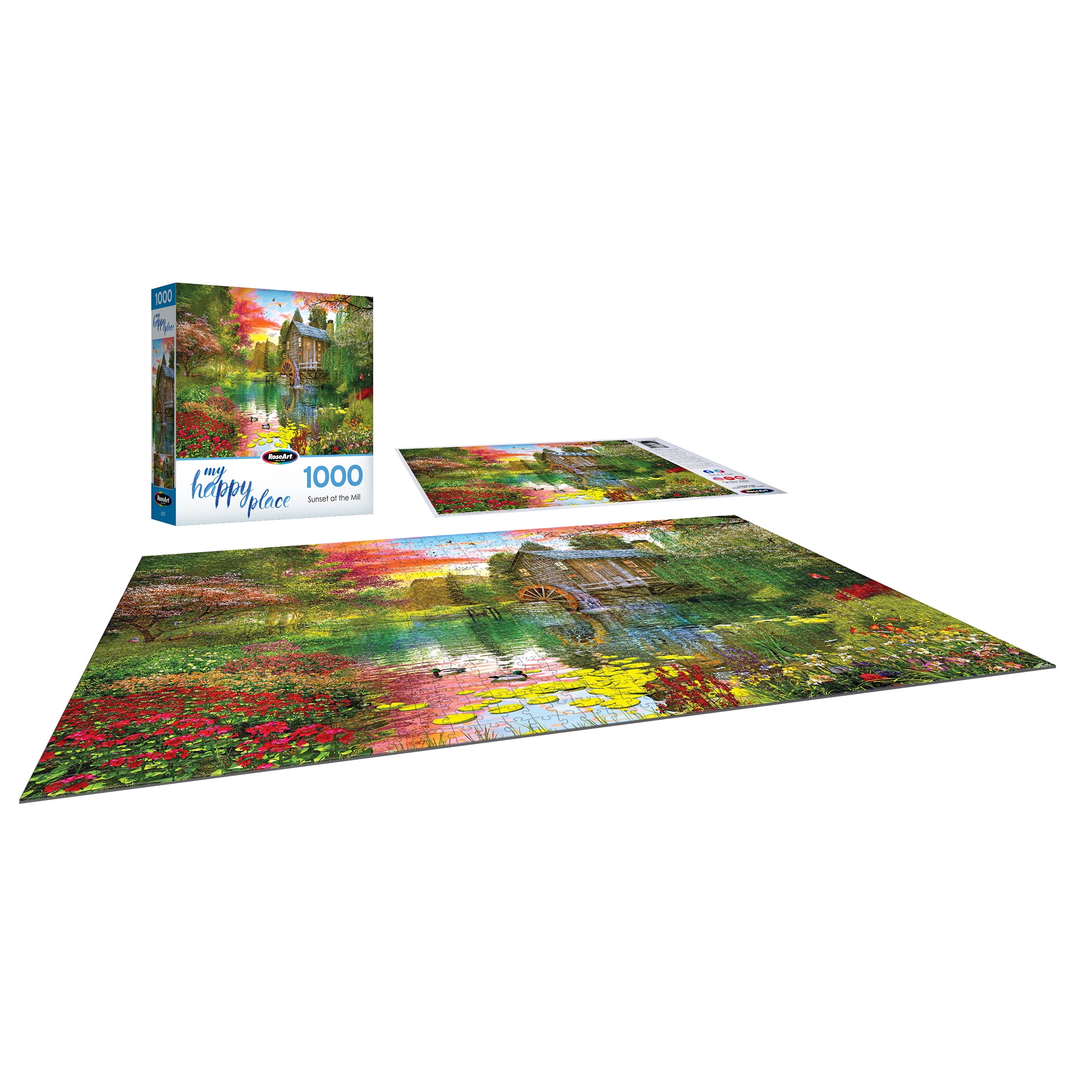 RoseArt - Favorite Places - Fishing Retreat - 1000 Piece Jigsaw Puzzle for Adults