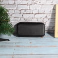 thumbnail image 4 of Cartera para pasaporte de cuero con protección RFID y tarjetero antirrobo para viajes seguros (negro), 4 of 8
